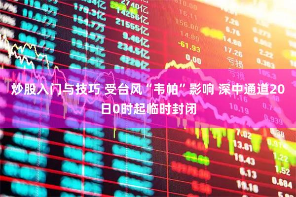 炒股入门与技巧 受台风“韦帕”影响 深中通道20日0时起临时封闭