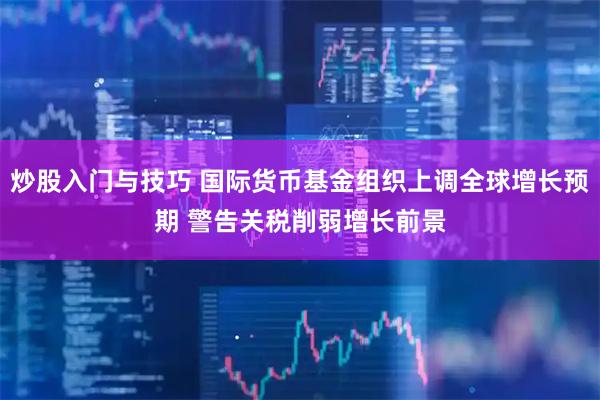 炒股入门与技巧 国际货币基金组织上调全球增长预期 警告关税削弱增长前景